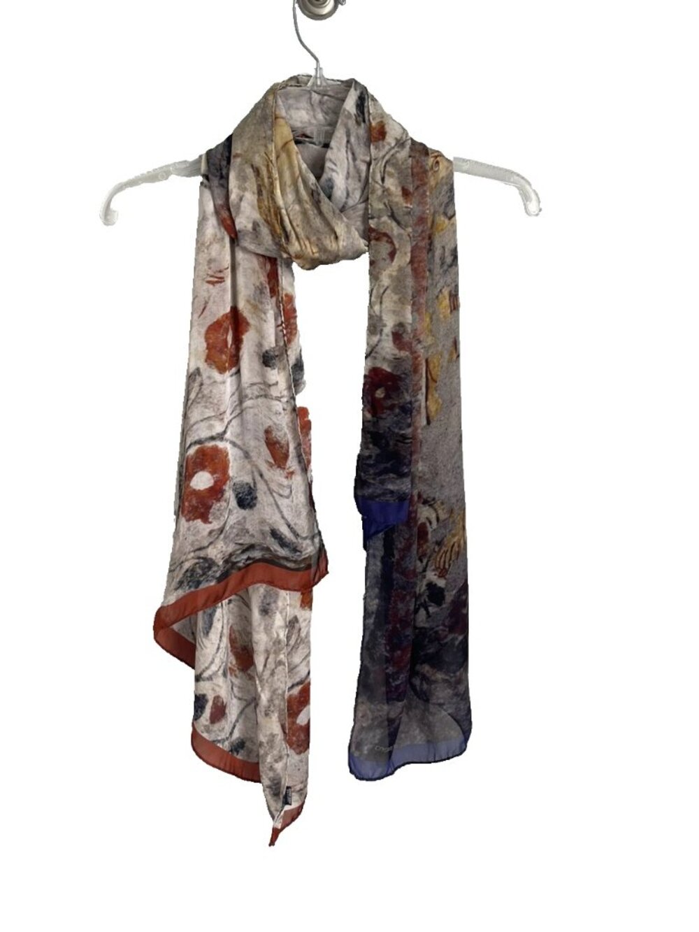 Anna Boutique About Matera 100% Silk The Forbidden Fruit Rectangle Scarf Italy